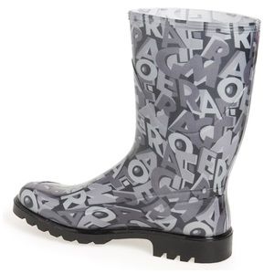 Brand new Salvatore ferragamo rain boots
